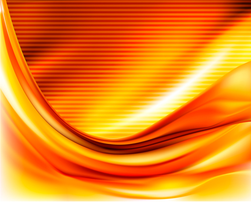 Autumn color wave background vector Autumn color wave background vector