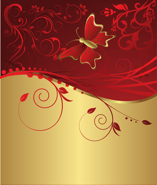 Brilliant butterfly art background material 01 Brilliant butterfly art background material 01