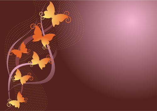 Brilliant butterfly art background material 03 Brilliant butterfly art background material 03