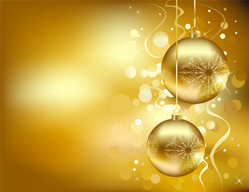 ornate christmas baubles ball background 