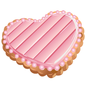 pink heart cute box 