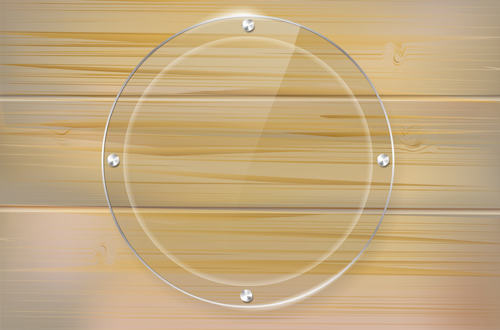 wood textures glass frame background 