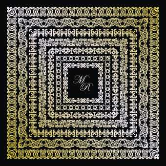 luxurious Golden vintage patterns background 01 luxurious Golden vintage patterns background 01