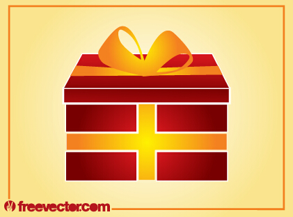 simple Christmas gift vector simple Christmas gift vector