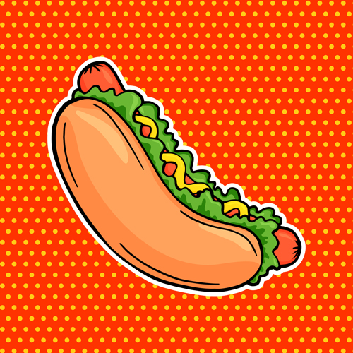 Fast food poster template vector material 03 Fast food poster template vector material 03