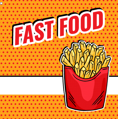 Fast food poster template vector material 05 Fast food poster template vector material 05