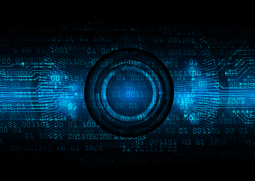Futuristic digital world concept template vectors 04 Futuristic digital world concept template vectors 04