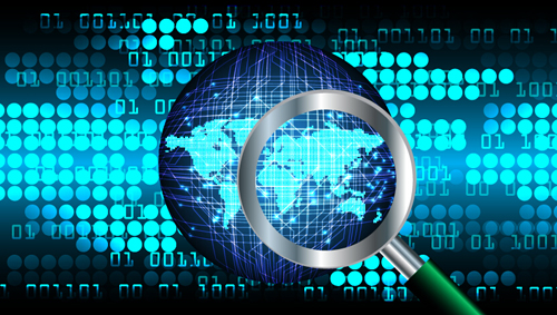 Futuristic digital world concept template vectors 08 Futuristic digital world concept template vectors 08