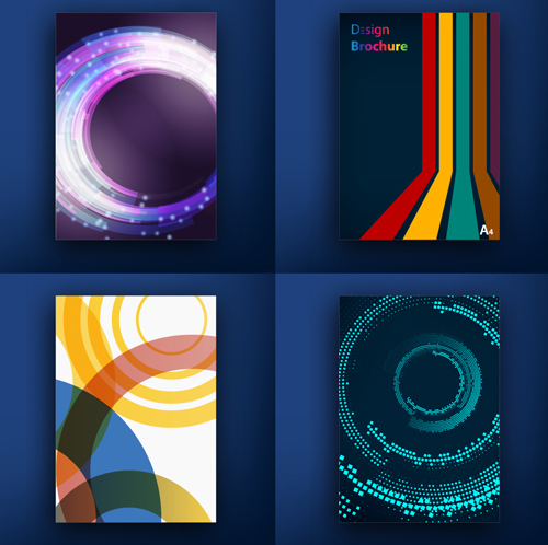 Magazine or flyer and cover brochure vector design 06 Magazine or flyer and cover brochure vector design 06