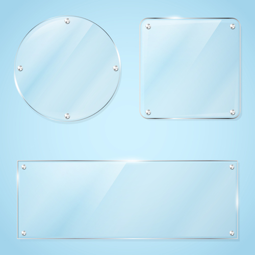 transparent glass frame design 