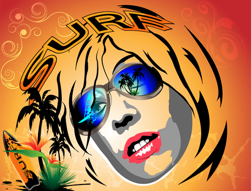 Stylish Sunglasses vector 03 Stylish Sunglasses vector 03