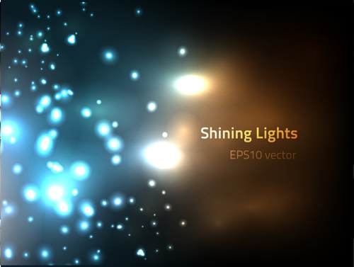 Blur light dots vector background Blur light dots vector background