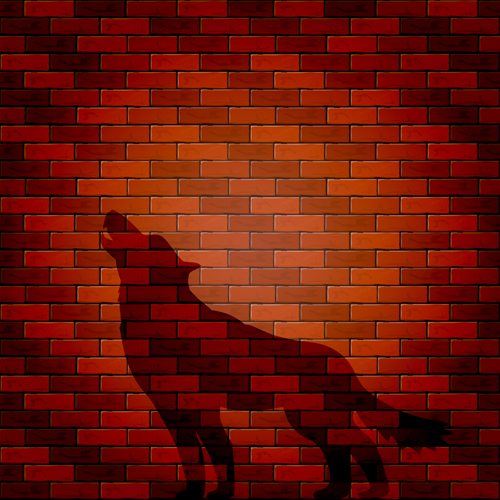 Halloween brick wall background vector 09 Halloween brick wall background vector 09