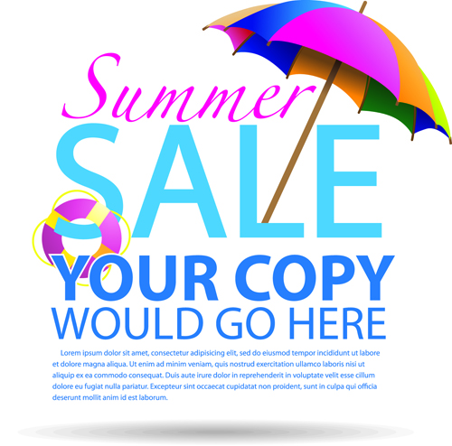 Vector summer sale design background graphics 01 Vector summer sale design background graphics 01