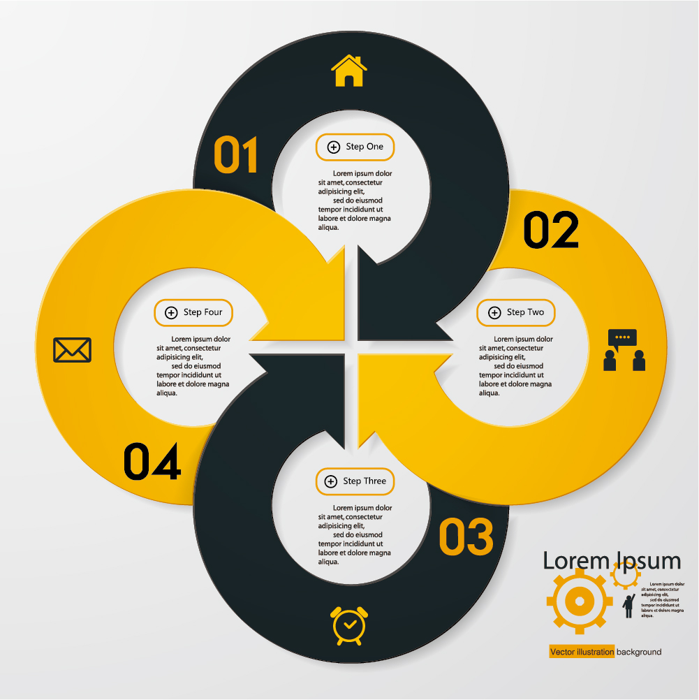 Black with yellow business background vector 02 Black with yellow business background vector 02