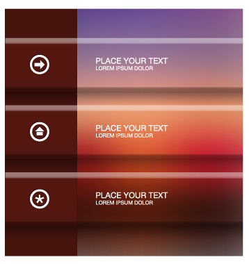 Blurry banner business template background 03