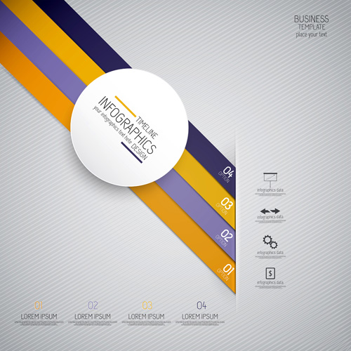 Colored banners infographic vectors 08 Colored banners infographic vectors 08