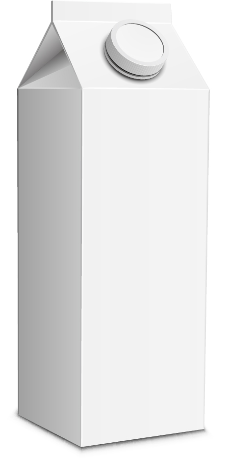 Milk packer carton vector template 04 Milk packer carton vector template 04