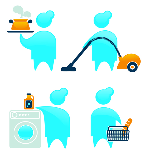 Shiny people logos and symbol vector graphics 02 Shiny people logos and symbol vector graphics 02