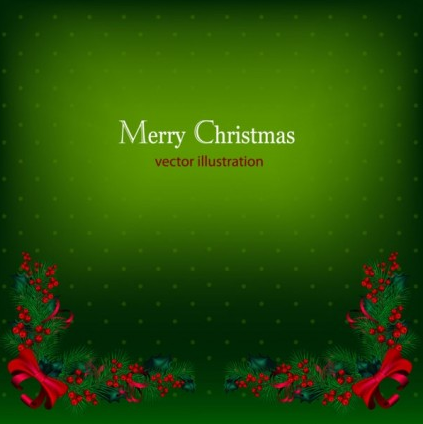 Green styles christmas background vector Green styles christmas background vector