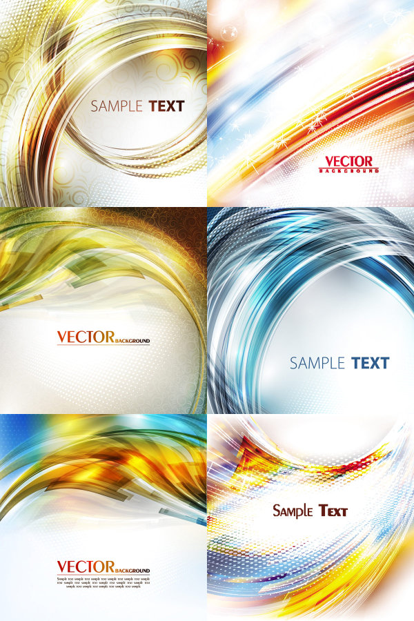 Gorgeous dynamic background vector Gorgeous dynamic background vector