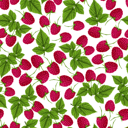 Berry pattern seamless vector material 02 Berry pattern seamless vector material 02