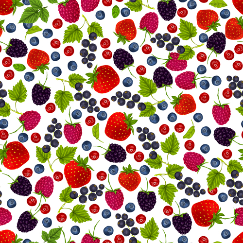 seamless pattern Berry 
