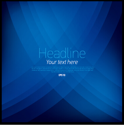Blue abstract background vectors material Blue abstract background vectors material