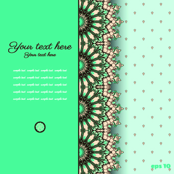 Floral background with you text vector 05 Floral background with you text vector 05