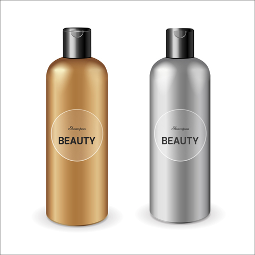 Makeup box packaging vector template 03 Makeup box packaging vector template 03