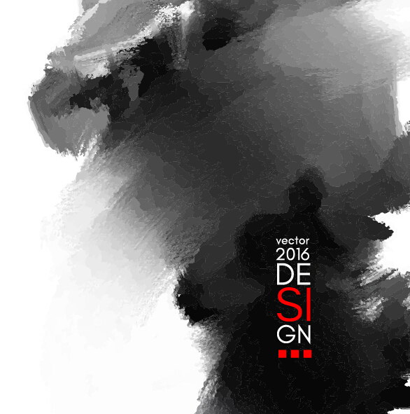 Vector inkblot grunge background 06 Vector inkblot grunge background 06