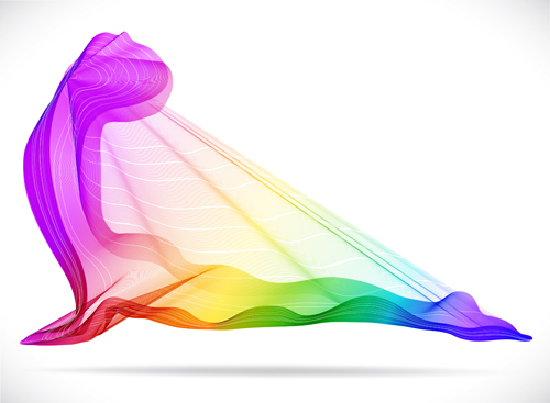 Colored snoke with yoga vector set 01 Colored snoke with yoga vector set 01