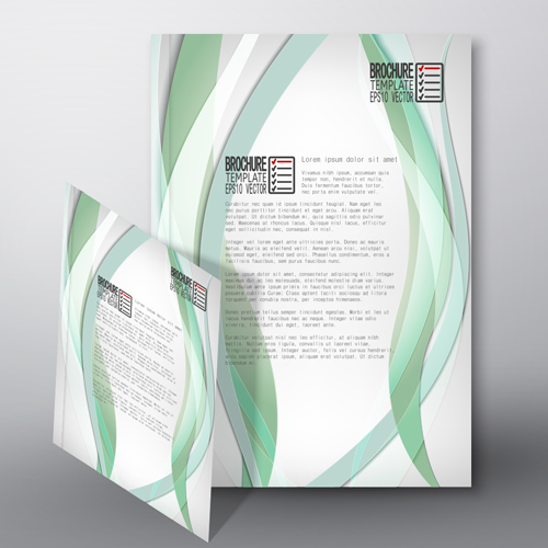 templates flyer cover business brochure 