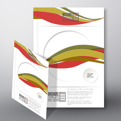 Cover brochure flyer business templates vectors 08 Cover brochure flyer business templates vectors 08