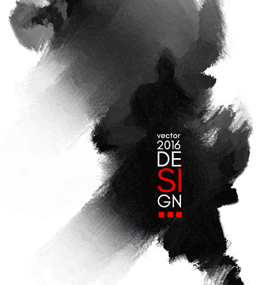 Vector inkblot grunge background 09 Vector inkblot grunge background 09