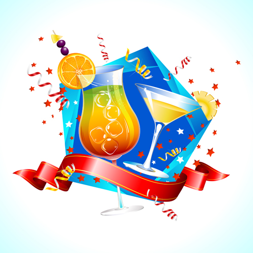 Vector set of birthday cards design elements 06 Vector set of birthday cards design elements 06