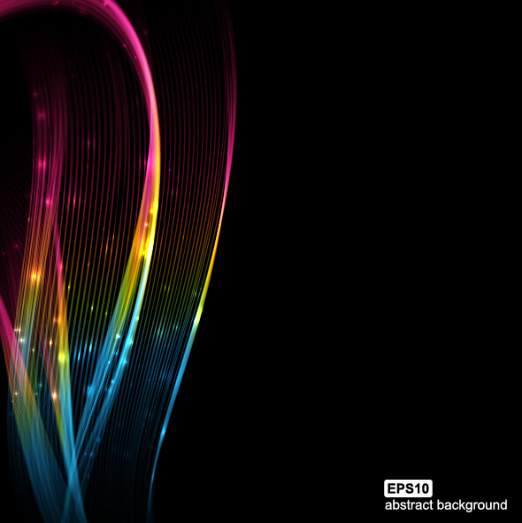 wave motion graphics background abstract 