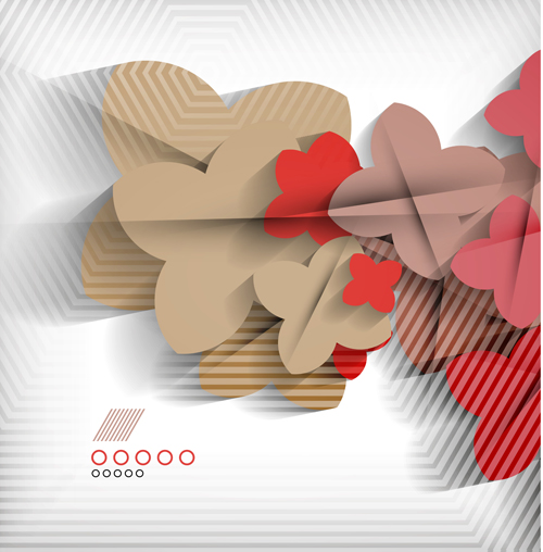 Paper layered modern background vector 01 Paper layered modern background vector 01