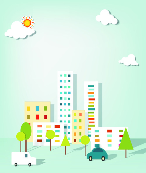 Vector Urban Landscapes set 05 Vector Urban Landscapes set 05