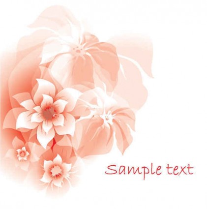 pink flowers background 