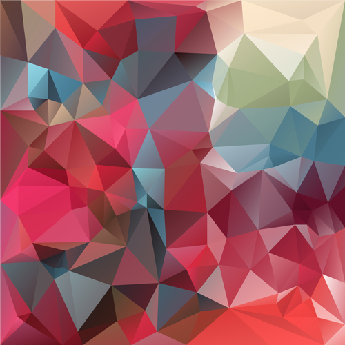 3D polygonal background art vector 08 3D polygonal background art vector 08