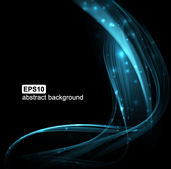 Abstract wave motion background graphics vector 02