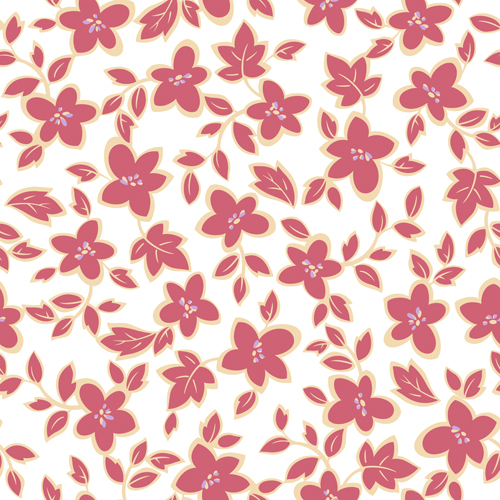 seamless pattern flower children 