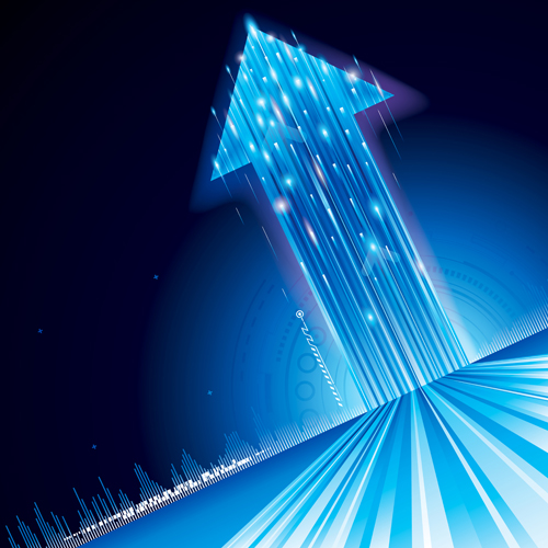 Dynamic arrow modern background vector 01 Dynamic arrow modern background vector 01