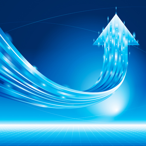 Dynamic arrow modern background vector 02 Dynamic arrow modern background vector 02