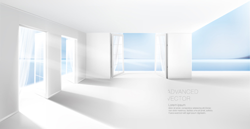 House interior corner background vectors set 14 House interior corner background vectors set 14