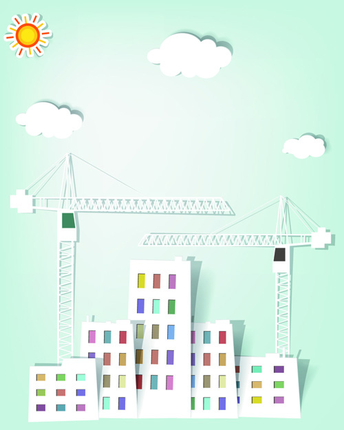 Vector Urban Landscapes set 01