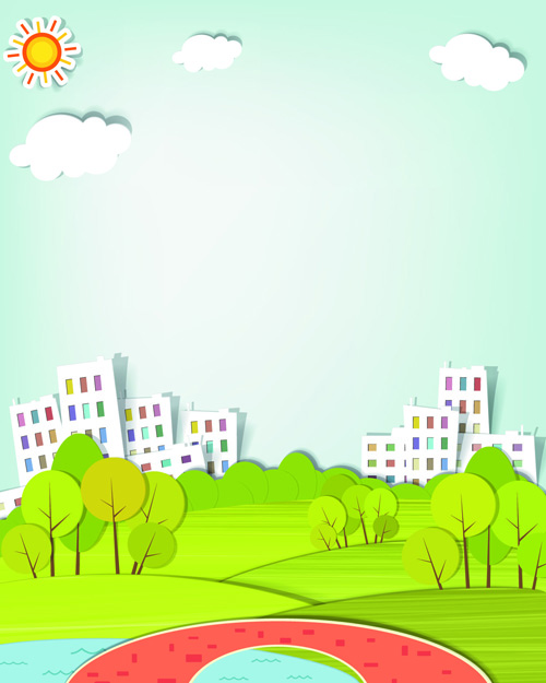 Vector Urban Landscapes set 02 Vector Urban Landscapes set 02