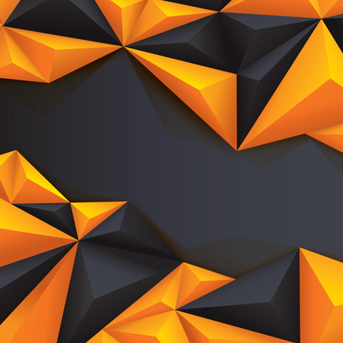 3D polygonal background art vector 03 3D polygonal background art vector 03