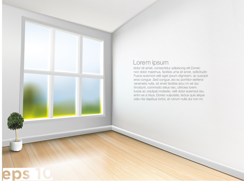 House interior corner background vectors set 06 House interior corner background vectors set 06